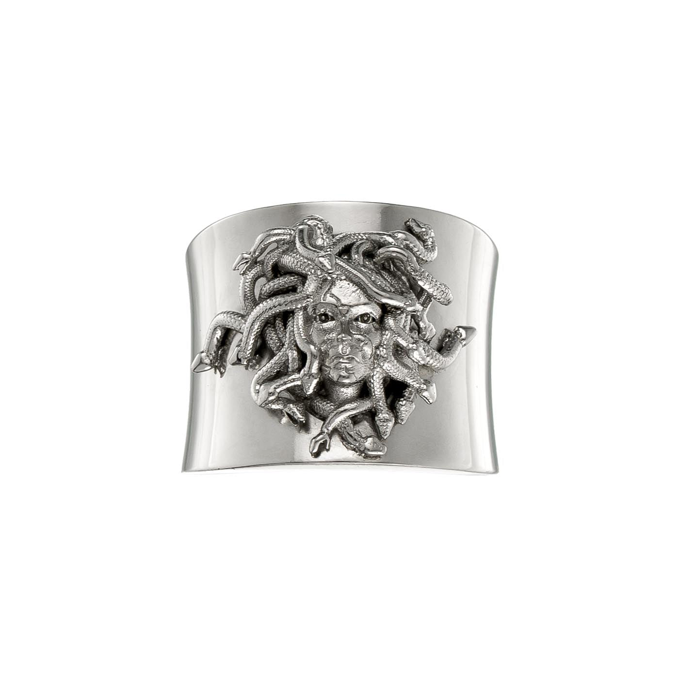 Medusa's Head Ring | Sterling Silver Greek Mythology Statement Jewelry